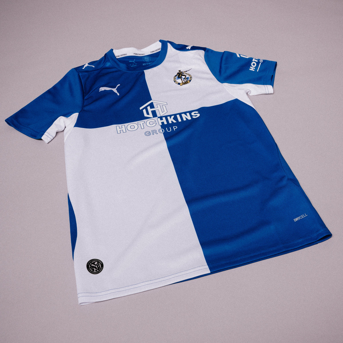 Bristol Rovers FC - Official Macron Adult Home Shirt 2024/25
