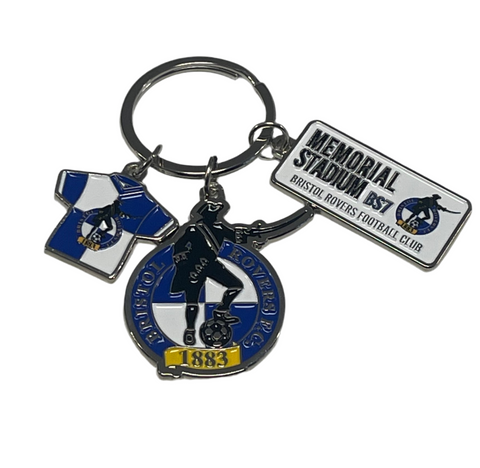 3 Charm Keyring