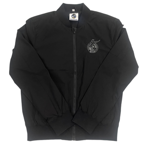 Mono Crest Blackout Bomber Jacket
