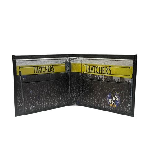 Stadium Print Boxed Leather Wallet