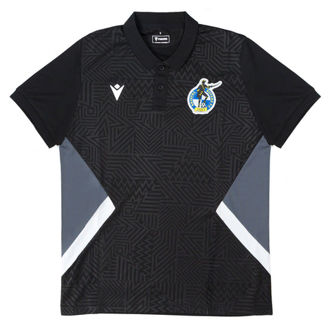 Junior 24/25 Travel Polo Shirt-Black