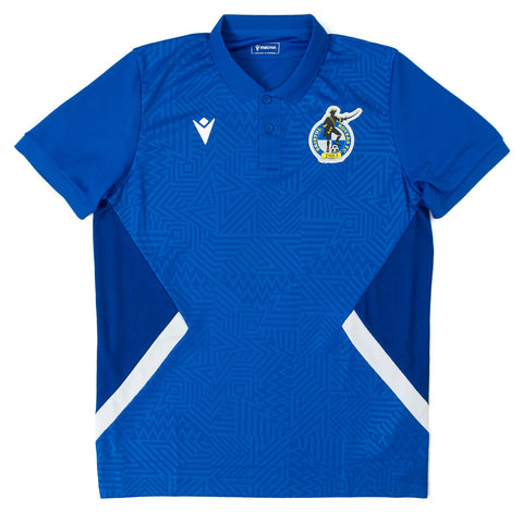 Junior 24/25 Travel Polo Shirt-Royal