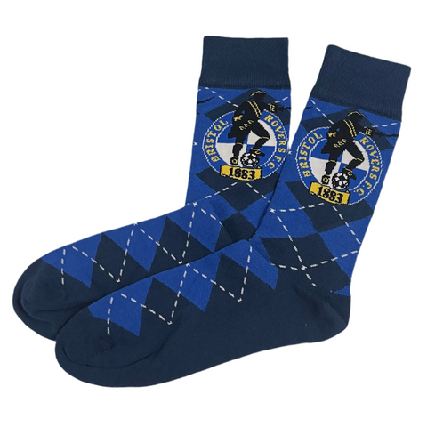 Argyle Crest Socks