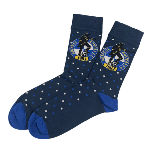 Dotted Crest Socks