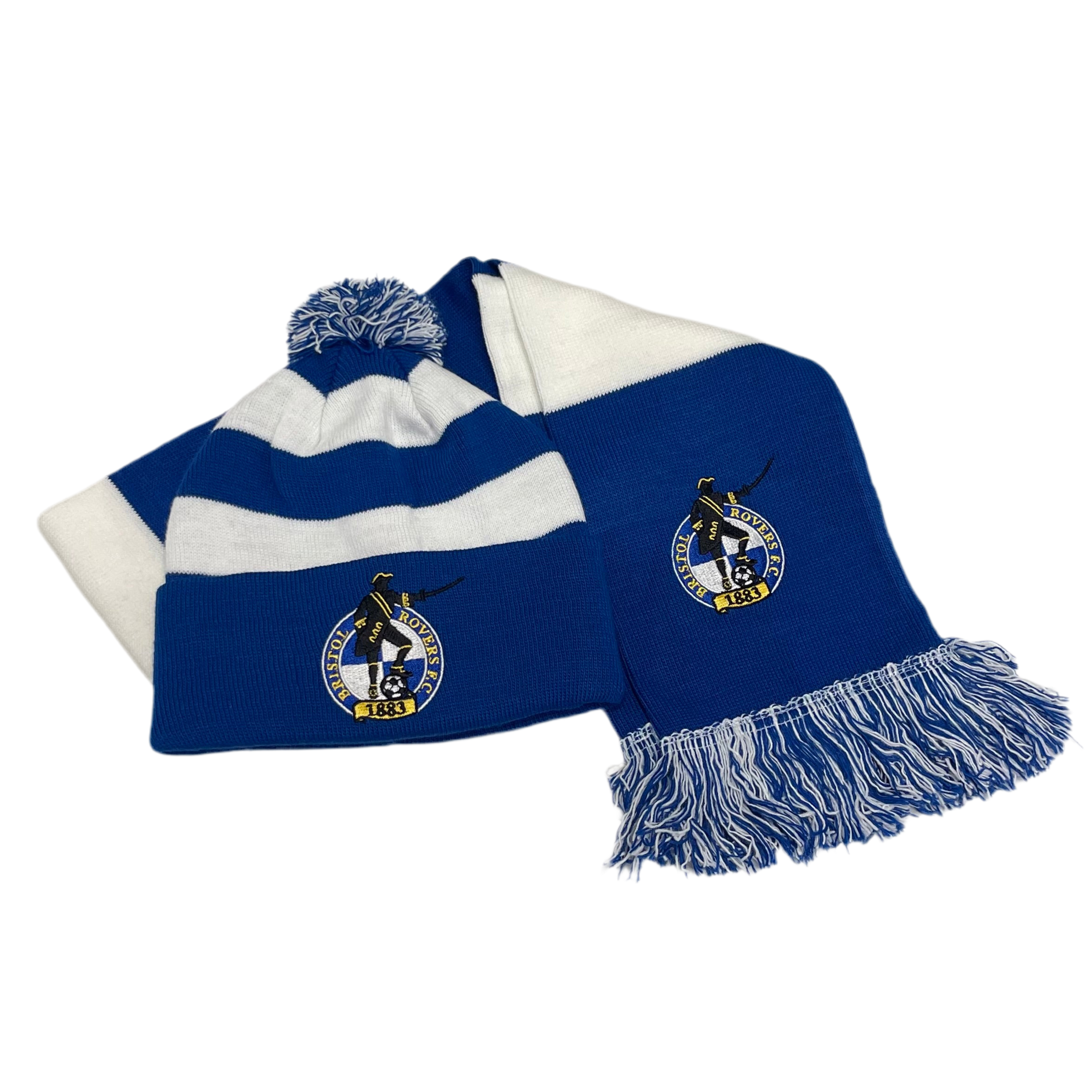 Set Bonnet & écharpe Justice à Paillettes Bleu étoiles - Neuf Avec étiquettes