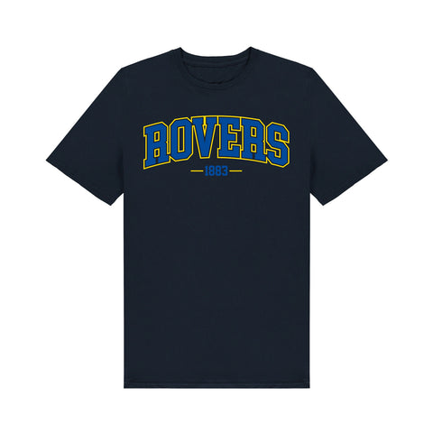 College T-Shirt - Navy