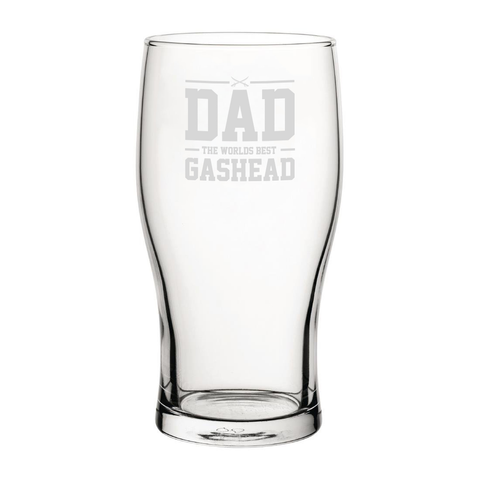 Gashead Dad Pint Glass