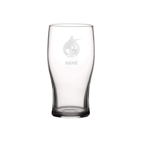BRFC Personalised Crest Pint Glass
