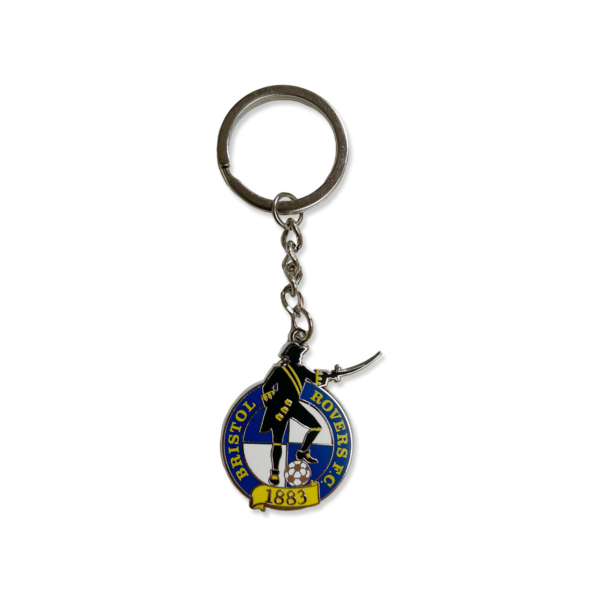 Bristol Rovers FC - Crest Metal Keyring