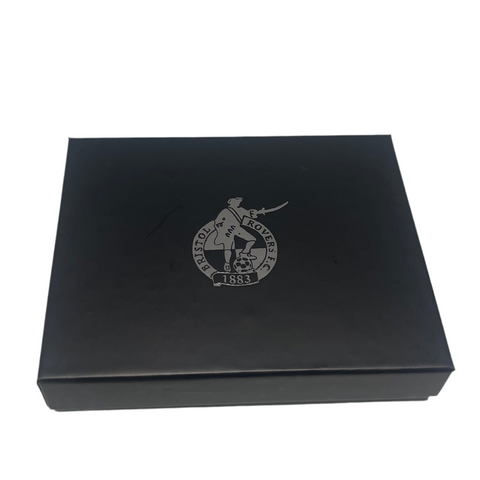 Stadium Print Boxed Leather Wallet