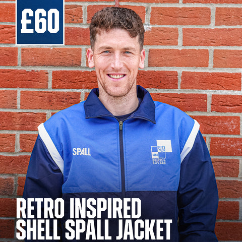 BRFC X SPALL Retro Inspired Full Zip Shell Jacket