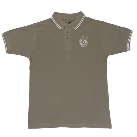Mono Crest Khaki Polo