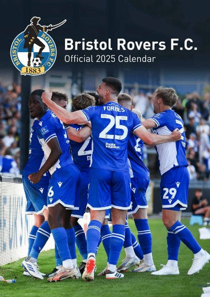 2025 Bristol Rovers FC Official A3 Calendar