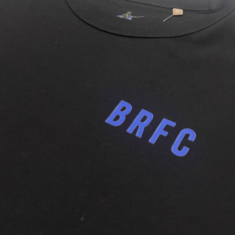 Oversized fit Map Backprint T-Shirt - Black