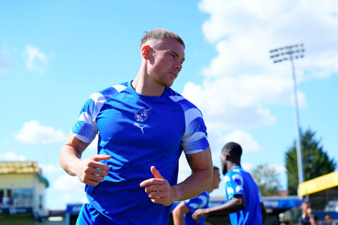 Adult 26/27 Pre Match Warm Up Shirt - Blue/White