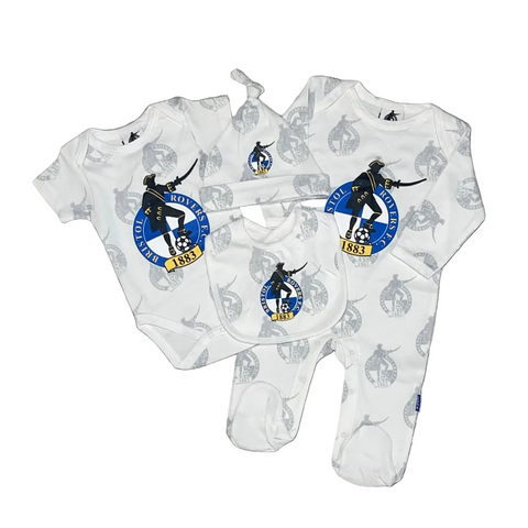 Crest Repeat Babywear Set 4pck
