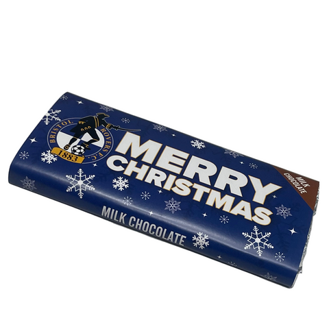 BRFC Christmas 100g Chocolate Bar