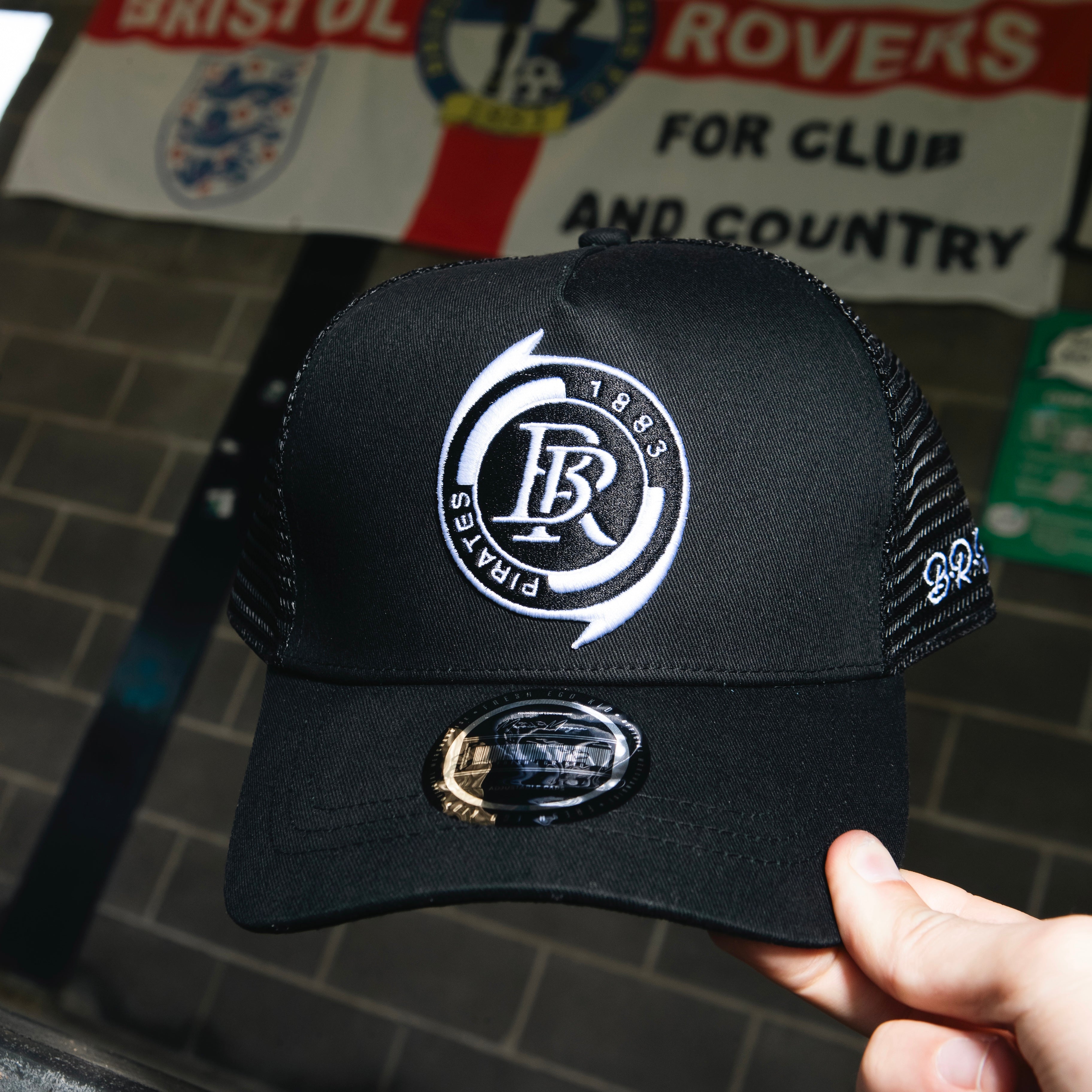 Bristol Rovers - Crest Cap - Charcoal– Bristol Rovers FC