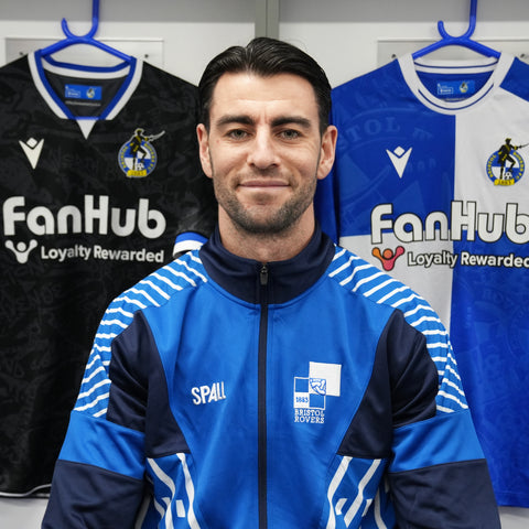 BRFC X SPALL Retro Inspired Full Zip Striped Jacket