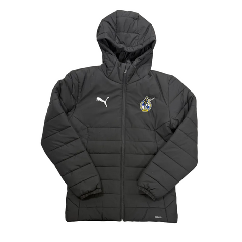Junior 26/27 Puma Travel Padded Jacket - Black