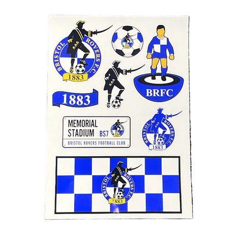 BRFC A4 Sticker Set